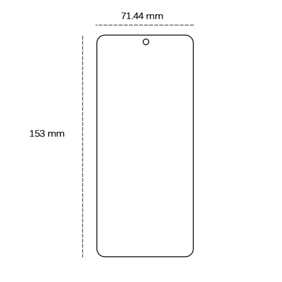 Szkło hartowane 2,5D do Samsung Galaxy A54 5G
