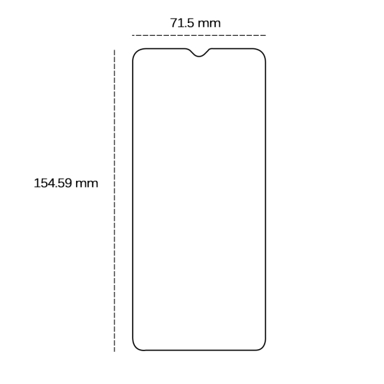 Szkło hartowane 2,5D do Samsung Galaxy M15 5G