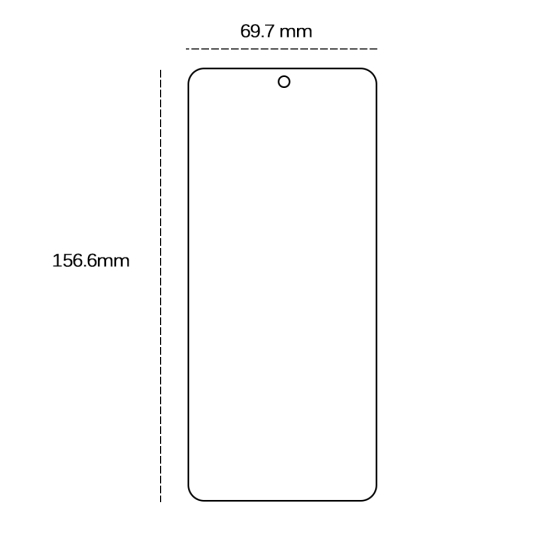 Szkło hartowane 2,5D do Samsung Galaxy M55 5G