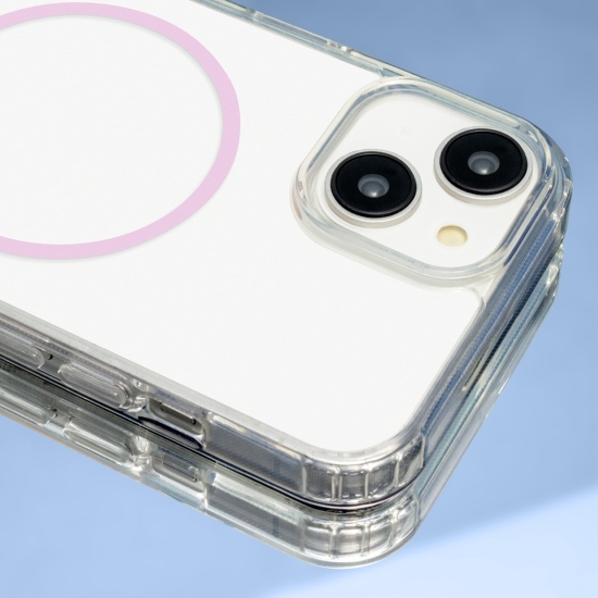 Nakładka Anti Shock Thin Mag do Samsung Galaxy S25 Ultra różowa