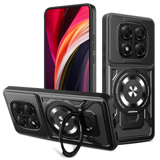 Nakładka Defender Armor Mag do Xiaomi Redmi Note 14 Pro 5G czarna