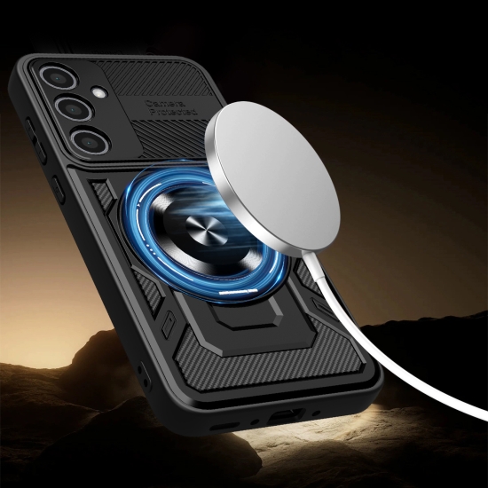 Nakładka Defender Armor Mag do Xiaomi Redmi Note 14 Pro 5G czarna