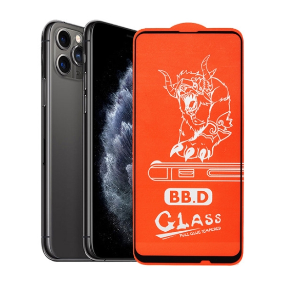 Somostel Szkło hartowane 9D Do Iphone 6 7 8 se2 9H Biały BB.D 0,33mm